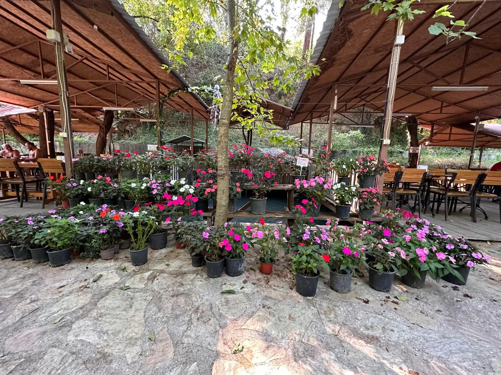 Köyceğiz Yuvarlakçay Akarsu Restaurant'tan bir kare.
