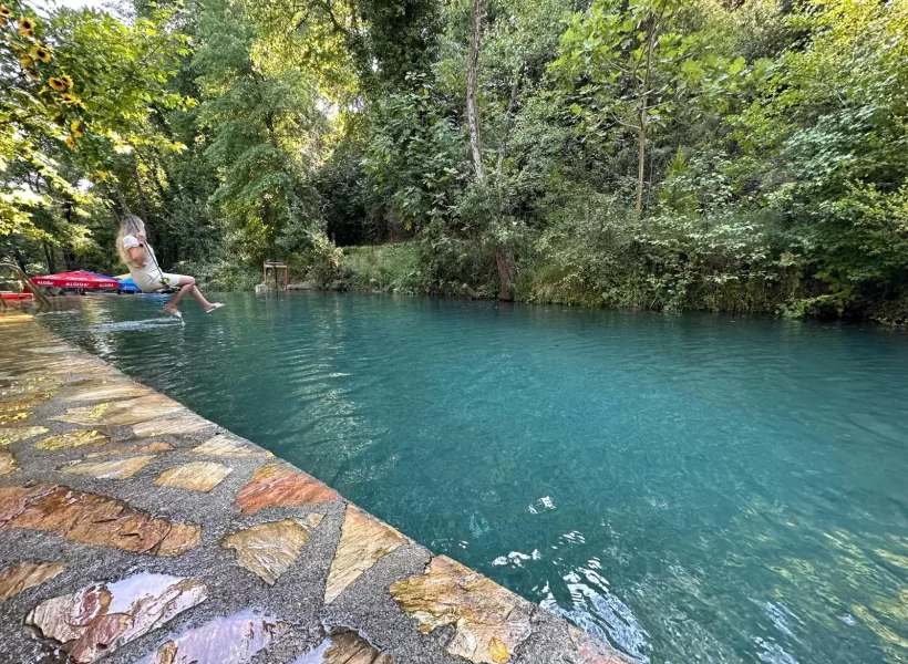 Köyceğiz Yuvarlakçay Akarsu Restaurant'tan bir kare.